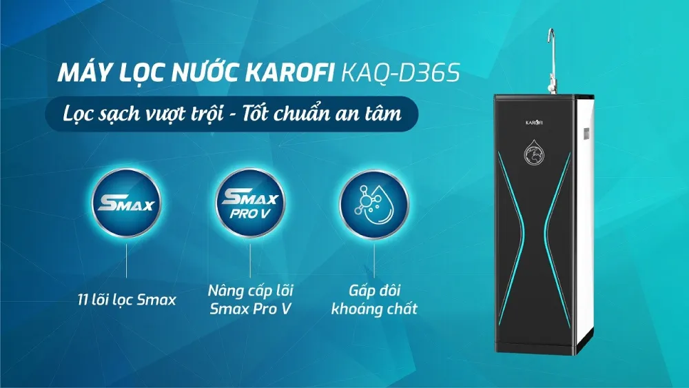 May Loc Nuoc Karofi KAQ D36S 2