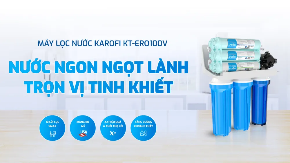 May Loc Nuoc Karofi KT ERO100V Khong Tu De Gam 2